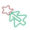 100Pcs Fancy Paperclips Christmas Tree Style Electroplated Multi Purpose Cute Paper Clips for Home S