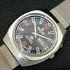 JAPAN VINTAGE RICOH R31 AUTOMATIC MENS BLACK COLOR DIAL WATCH a707686-1