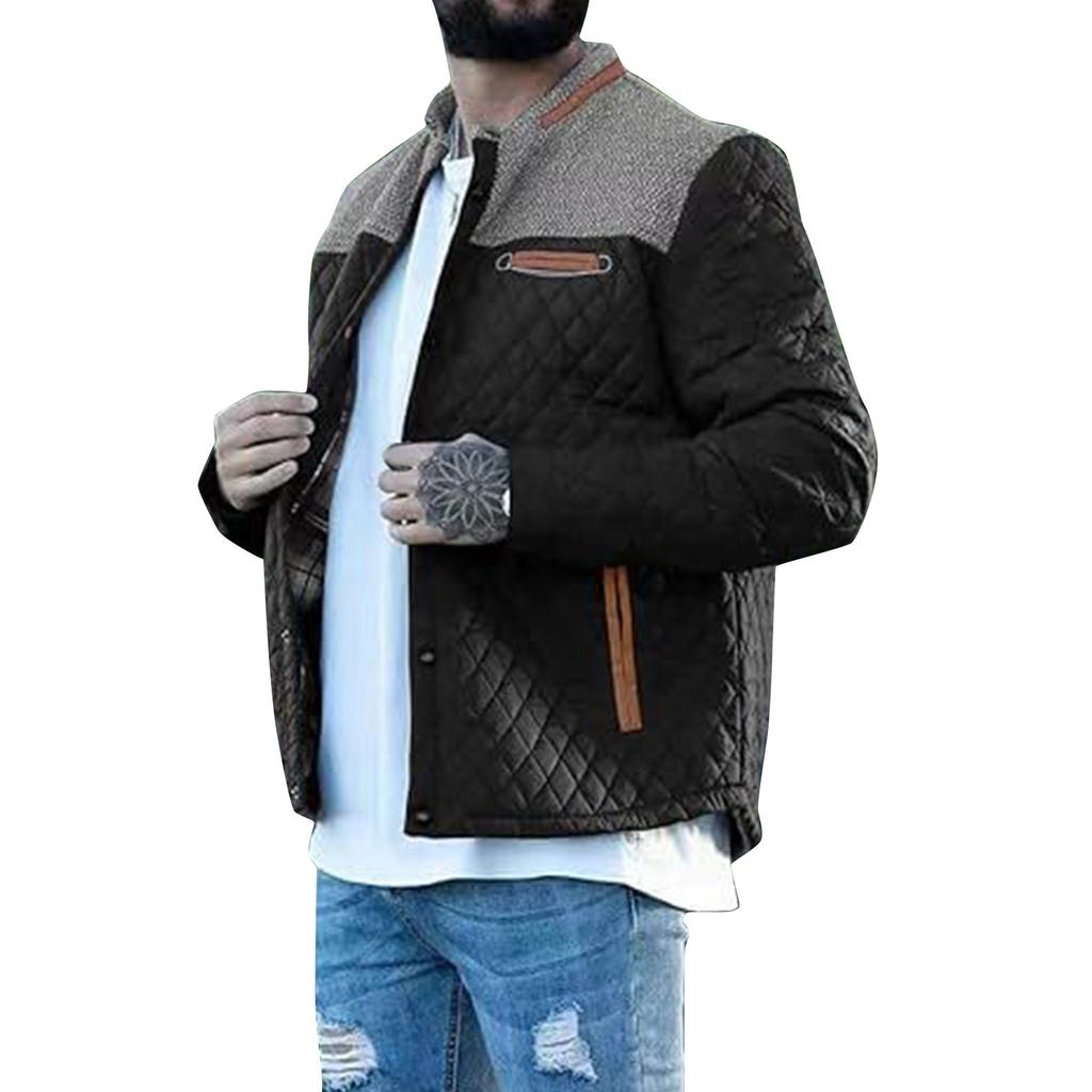 Men's Casual Outdoor Sports Windproof Pocket Jacket Thickened Jacket
