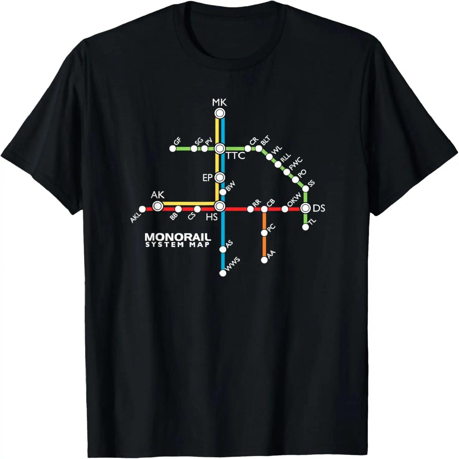 Пожалуйста, держитесь подальше от дверей. Футболка Tee Monorail XXXXXL разноцветный