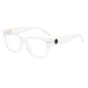 66014 Korean Version Retro Square Men'S And Women'S Glasses Frame 2024 New Xiaohongshu Same Anti-Blue Flat Glasses