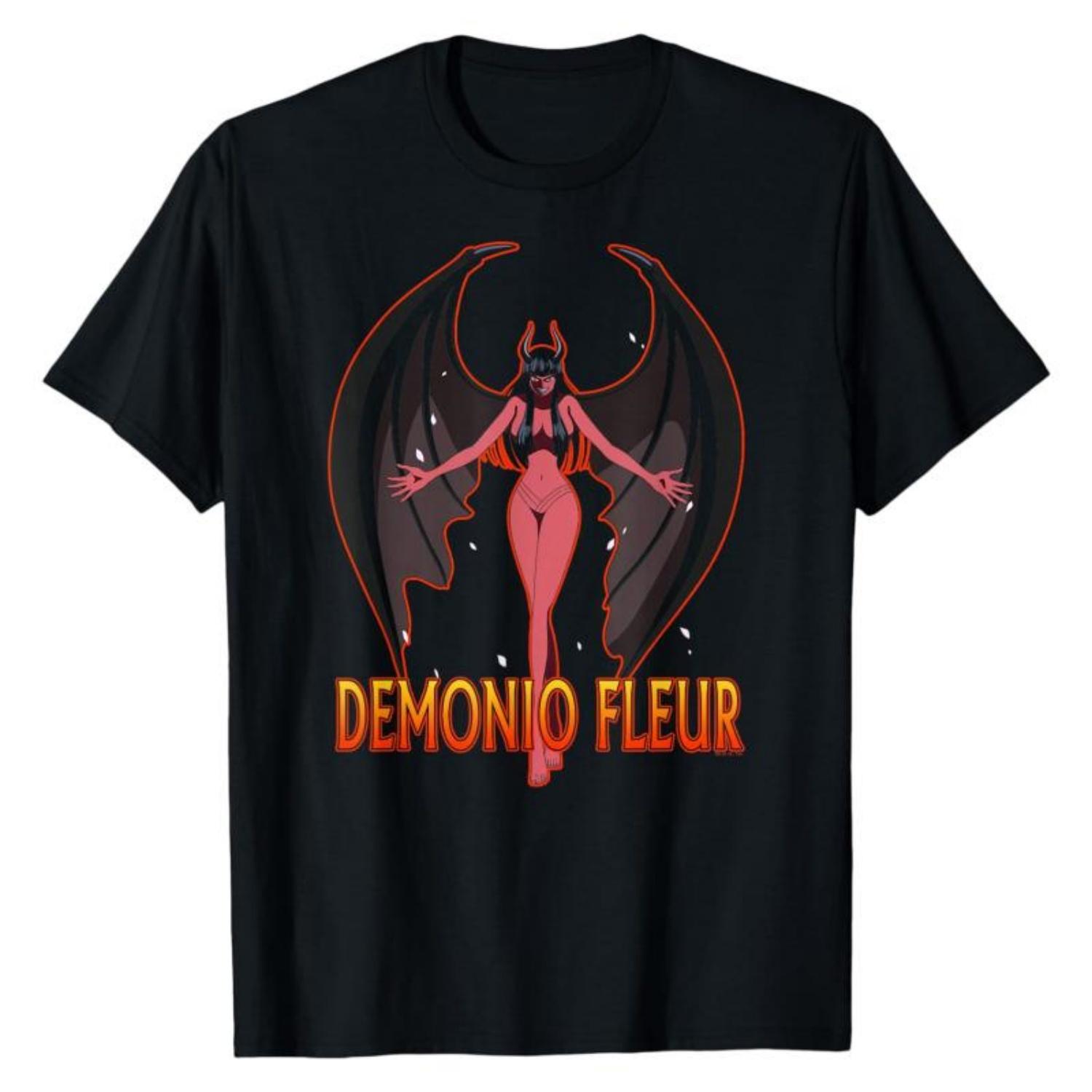 

Nico Robin Demonio Fleur One Piece TShirt Anime Character Print Cotton Crew Neck Lightweight Breathable Casual Fashion Tops S чёрный