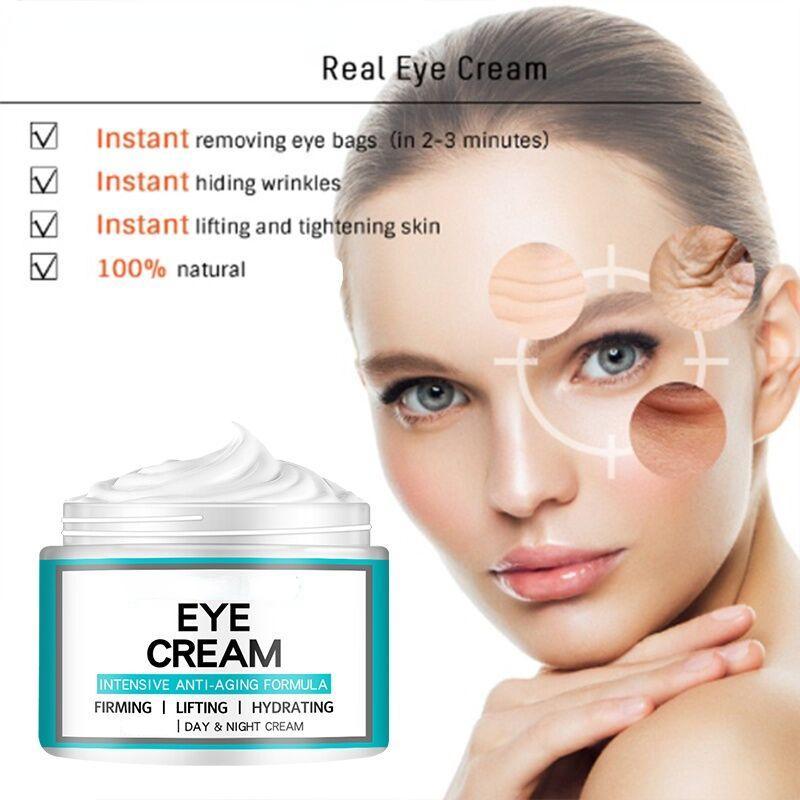 Zaawansowany krem pod oczy z retinolem rozjaśnia cienie i drobne zmarszczki, usuwa worki pod oczami, przeciwzmarszczkowy, przeciwstarzeniowy, ujędrniający i rozświetlający skórę