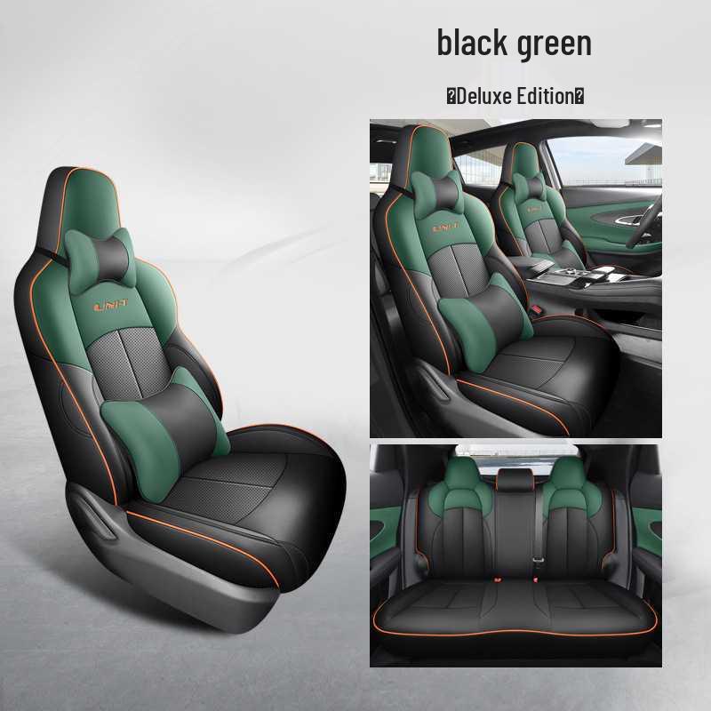 Universal Leather Car Seat Cushion for Five-Seaters - All-Season Model