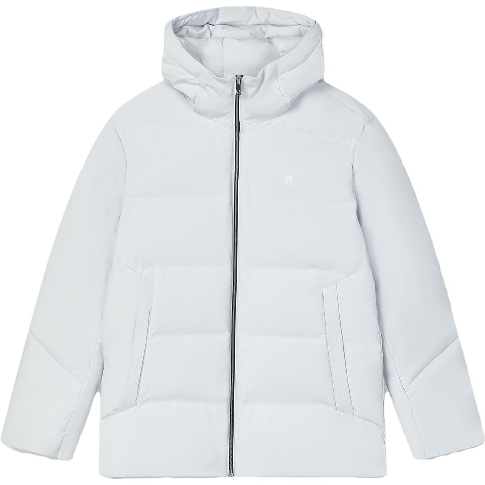 

FILA 2023 зимняя новая базовая повседневная удобная теплая куртка с капюшоном мужская куртка Phantom-Gray F11M342908F-GY XXL