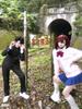 Anime Dandadan Aira Shiratori Cosplay Kostüm Momo Ayase JK Matrosenröcke Anzug Ken Takakura Jacken Hosen Perücke Schuluniform
