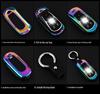 Compatible Key Case & Shell with Metal Keychain for 2016 New Buick LaCrosse Modification