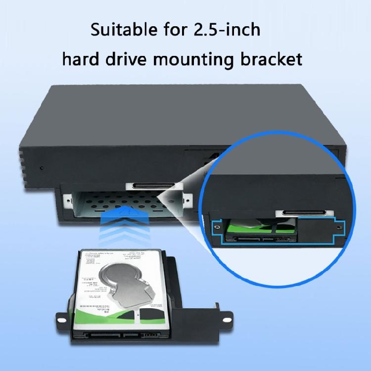 2.5inch Game Consoles Hard Drive Bracket Networking Adapter 3D Printed Stand Holder HDD Bracket for SCPH-30000 SCPH-50000