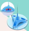 Table Tennis Trainer Household Self Training Artifact Children'S Elastic Soft Axis Indoor Toys Parent-Child Military Ball