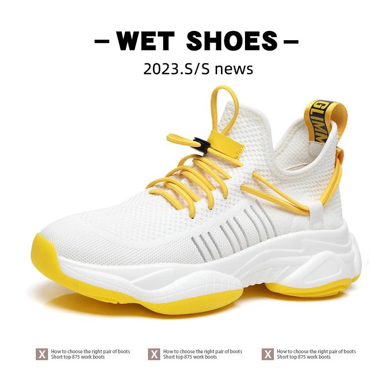 Extra Large Size Men's Shoes, New Mesh Sports Shoes In Summer 2025, Fashion Casual Shoes, Thick-soled Inner Height-increasing Dad Shoes