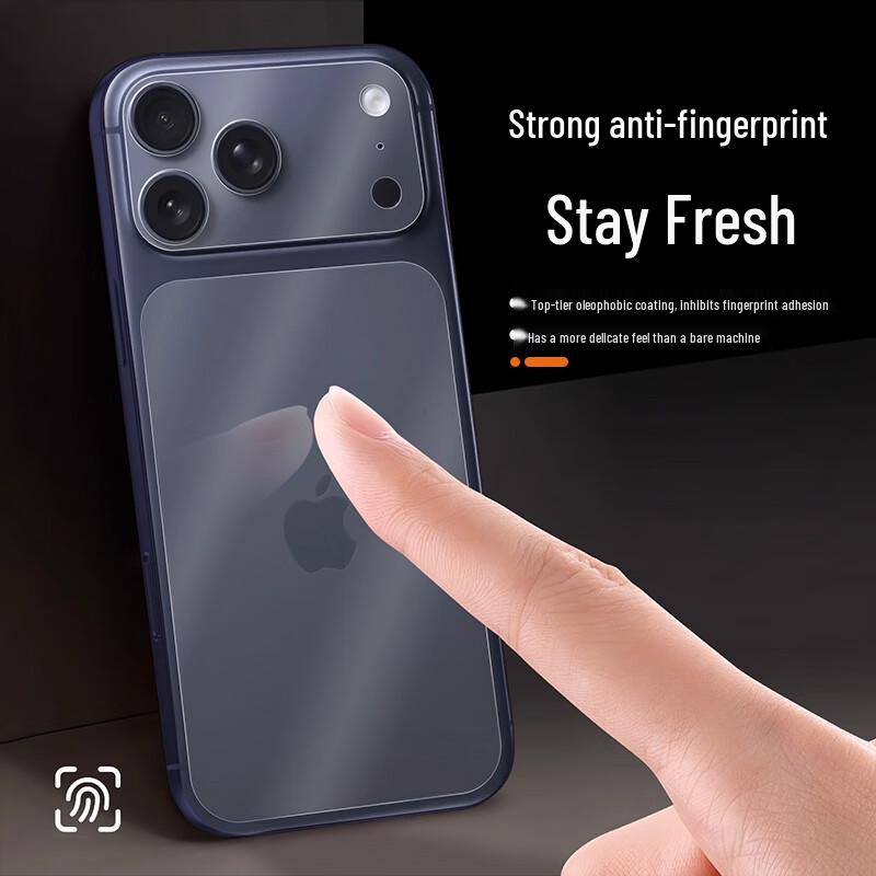 Smorss Matte Kratzfester Rückseiten- und Kameraobjektivschutz für iPhone 17 Serie