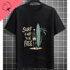 Unisexs South Beach Miami Retro Vibes Print Tshirt With Vintage 80s Design Casual Shortsleev Crewneck Pure Cotton Tshirt