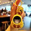 ZAKOL Cute Glowing Night Light Astronaut Cat Schoolbag Keychains Kawaii Bags Charm Decorative Pendants Accessories Gift Girs