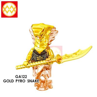 Einzelne Spielzeuge Ninja-Blöcke Akita-Bausteine ​​Kinderspielzeug Keine Box