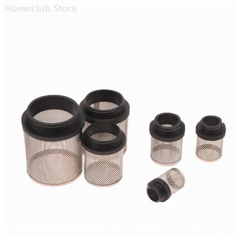 Acciaio Inossidabile 304 1/2''~2'' Filtro Schermo Pompa Acqua Acquario Serbatoio Pesci Pompa Irrigazione Giardino Tubo Acqua Filtro