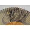 [Hasegawa] Men's Folding Fan, Lucky Charm "Dragon", Tailored by Kyoto Craftsmen, Includes Fan Case, 