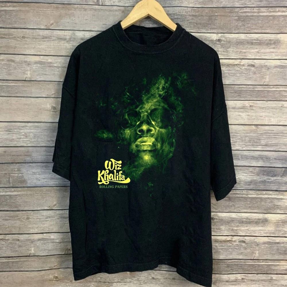 New Wiz Khalifa Rolling Papers Cotton Men Shirt Unisex T-Shirt XL