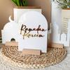 Ramadan Countdown Calendar Wooden Base Tabletop Ornaments For Home Islamic Decoration Muslim Pa P1H6
