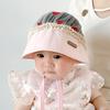 Cute Girls Fetal Caps for Infants Lovely Baby Fisherman Hat Lace Printed Bonnet for Indoor Outdoor Activities