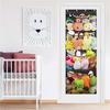 1PZ Borsa portaoggetti da appendere con tasche Portaoggetti da appendere alla porta/al muro per risparmiare spazio domestico Organizer da appendere Casa