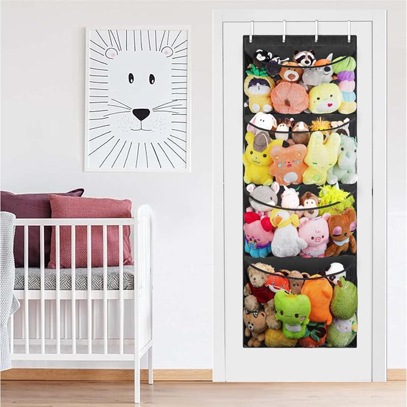 1PZ Borsa portaoggetti da appendere con tasche Portaoggetti da appendere alla porta/al muro per risparmiare spazio domestico Organizer da appendere Casa