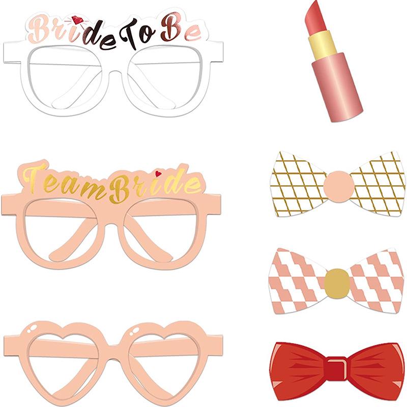 Bride To Be: Rose Gold Bachelorette Party Photo Props