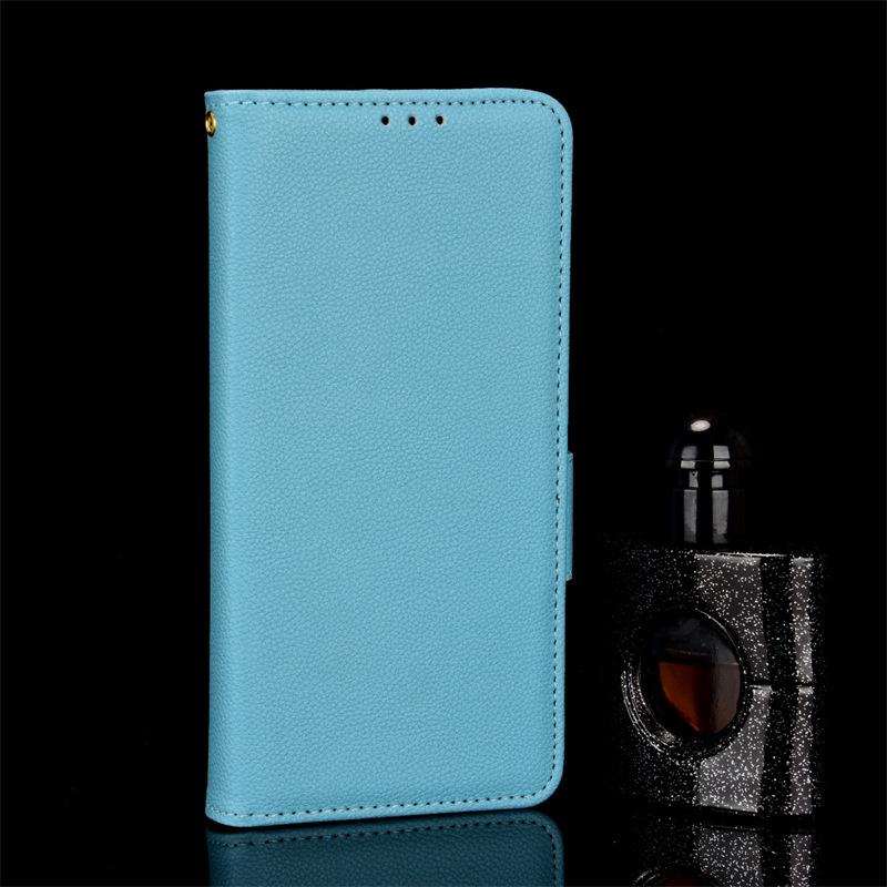 TCL 40R Lychee Pattern Leather Flip Wallet Case with Stand & Card Holder