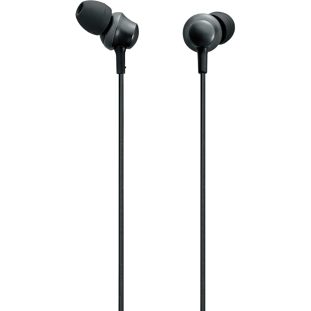 Panasonic In-Ear Headphones, Black, RP-HJE360-K