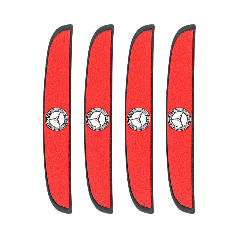 4 stk Kantbeskyttelsesklistremerker for bildør Antikollisjonsbeskyttelseslist For Mercedes-Benz AMG C500 C200 C300 A B C E GLA CLA GLK GL ML GLE W204 W205 W203