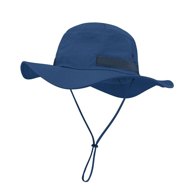 Summer Sun Protection Hat UV Protection Sun Hat Ultra Lightweight Men's Bucket Hat Webbing Adjustment Fishing Hat