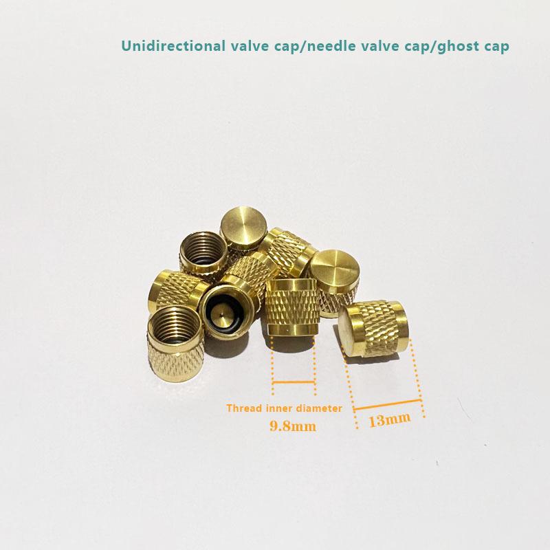 10Pcs Brass Valve Cores Replacement Ac Hvac/R Field Service Tool Refrigerant Valve Core Remover Removal Tool Havc