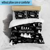 3PCS Halloween witch 3pcs Bedding,Including 3PCS Duvet Cover And 2pcs Pillowcases Perfect for Christmas,Ideal for Bedroom, Dormitory