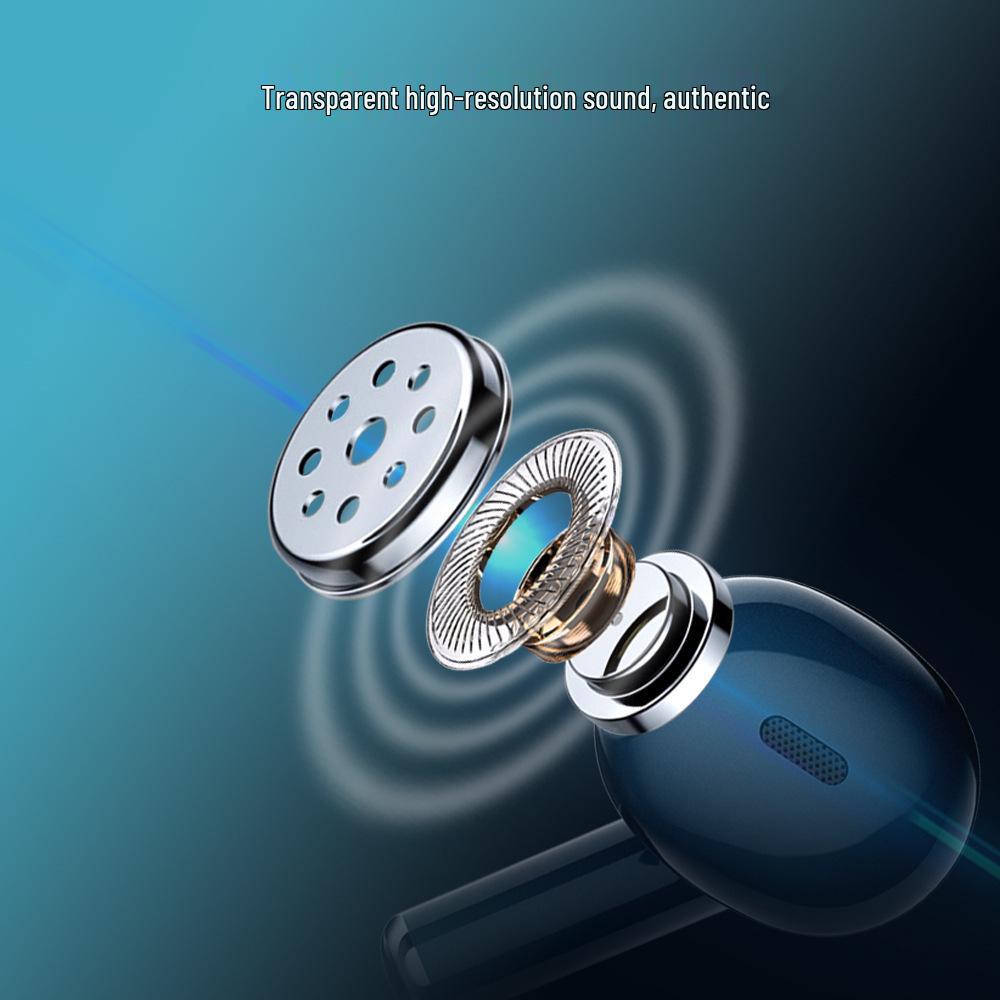 Model H6 Semi-In-Ear Sports TWS Bluetooth Earphones with AI Translation, Wireless & Bluetooth 5.4
