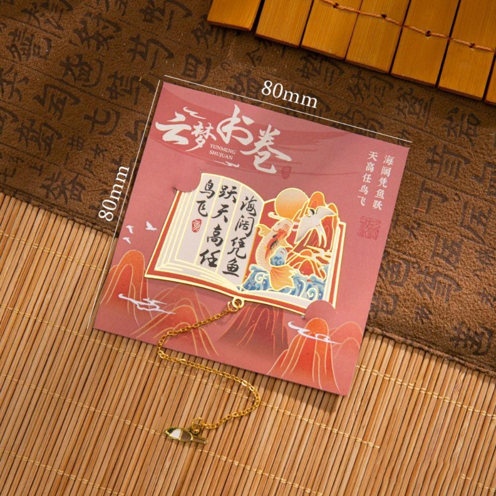Stationery Book Clip Metal Pagination Mark New Bookmark