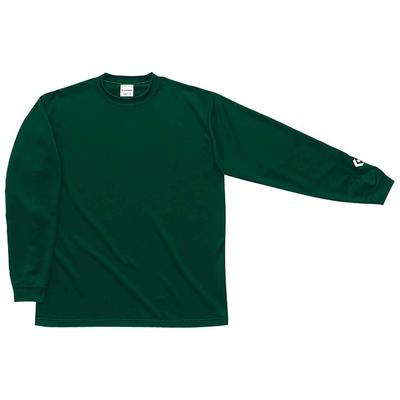 Basketball Langarm Sweat Quick XO zu japanischer Größe Shirt, Saugfähig, Trocknend, CB291324L, Herren, D. Grün, Japan, (entspricht 3L)
