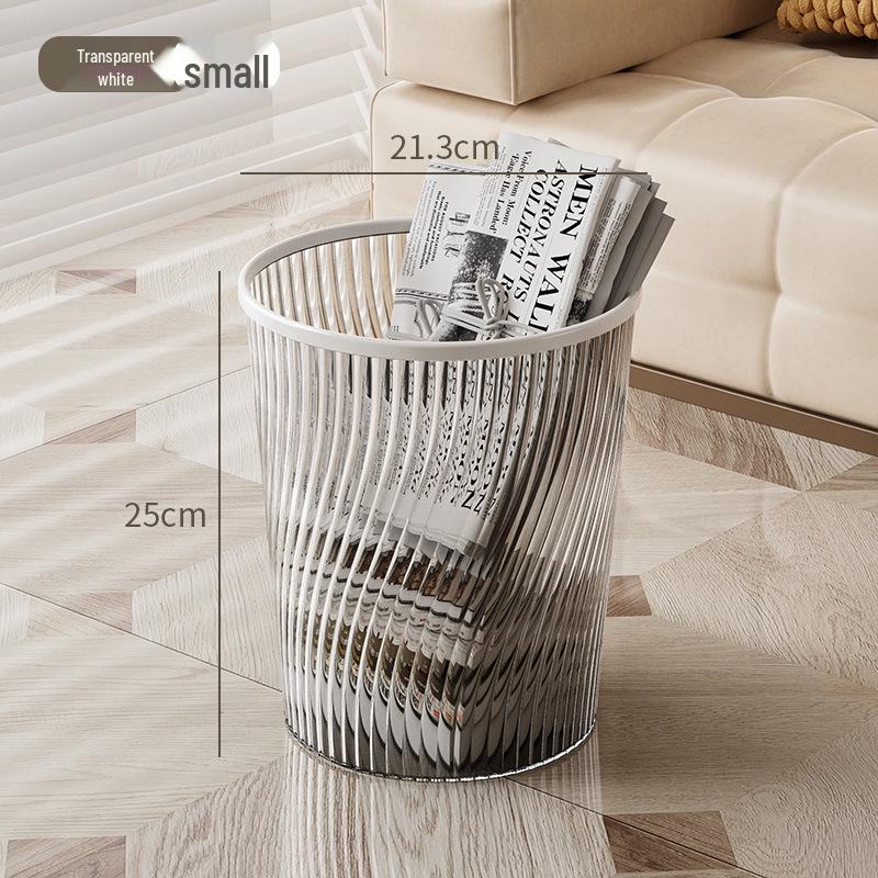 Pet-Friendly Luxury Trash Bin: Stylish, High-Capacity Waste Container for Living Room, Kitchen, and Bathroom