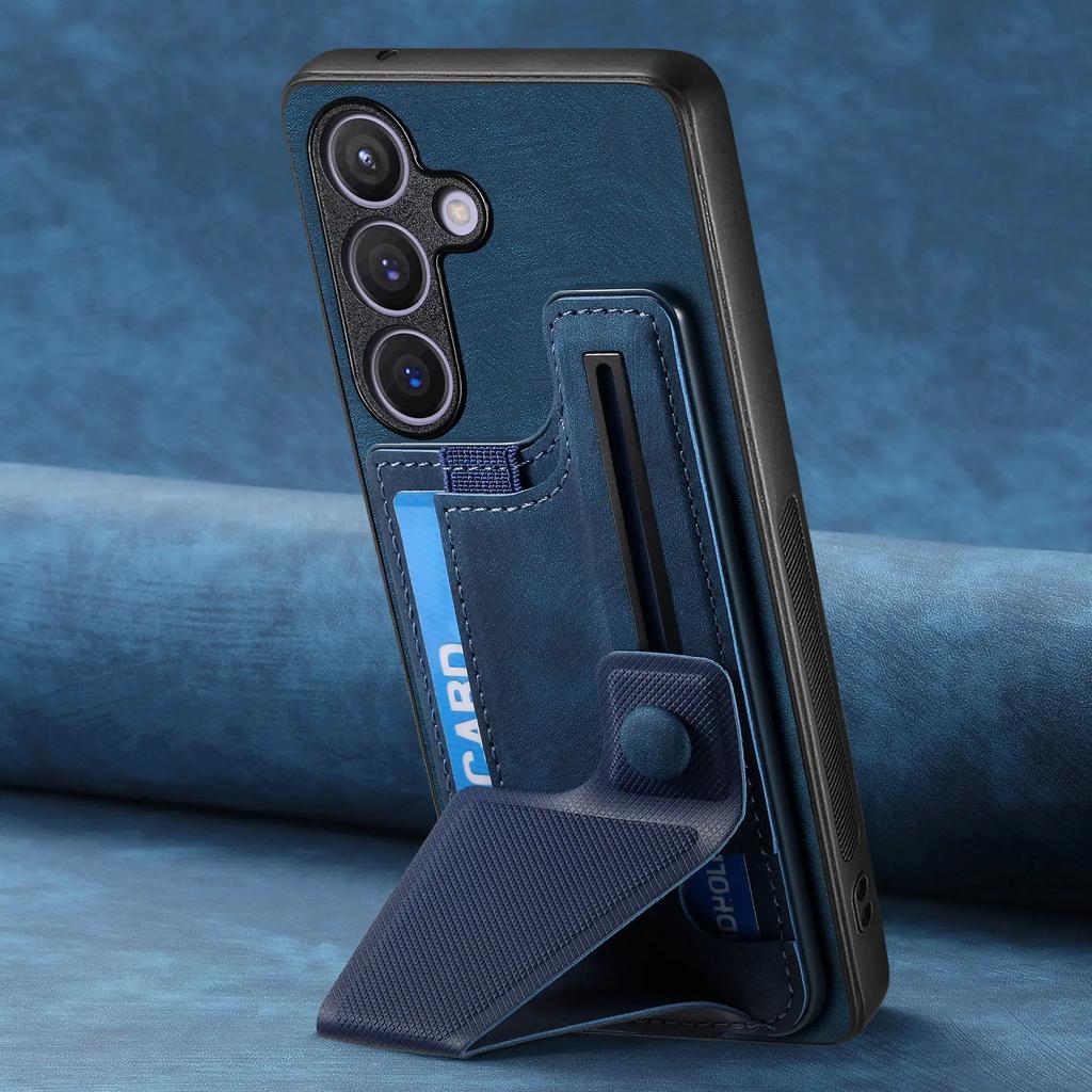 Wallet with Card Holder Phone Case for Samsung Galaxy S23 FE S24 S22 Ultra Plus M15 A15 A25 A35 A55 A05 A05S A14 PU Back Cover