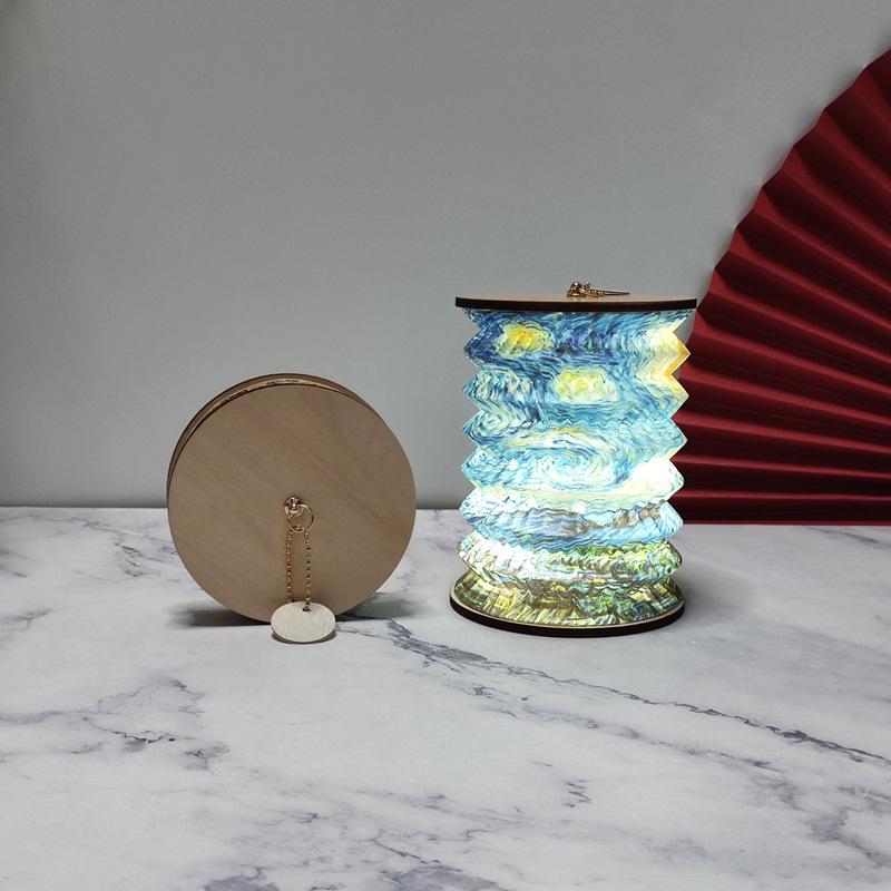 High-End Portable Foldable Book Light Lantern: The Perfect Creative Atmosphere Gift