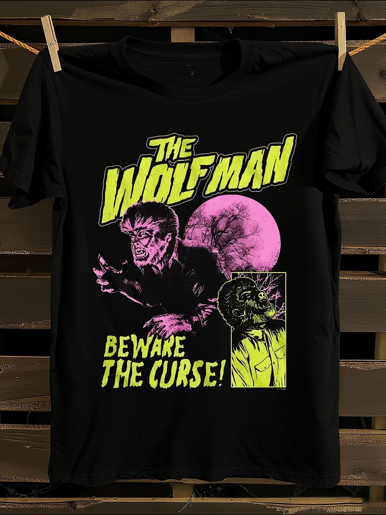Vintage Werewolf Wolfman Curse Graphic T-shirt S