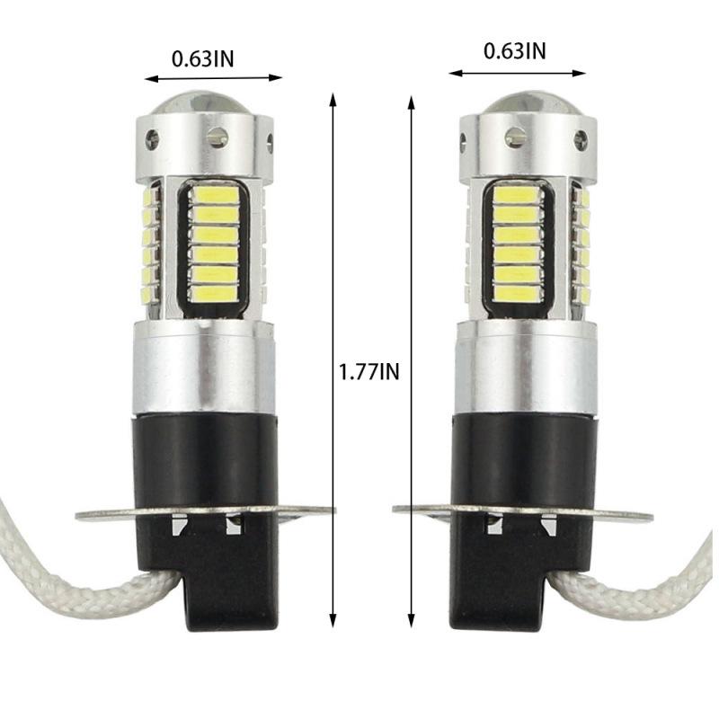 High-Brightness LED Fog Light H3 881 4014 30SMD Constant Current Car Headlight