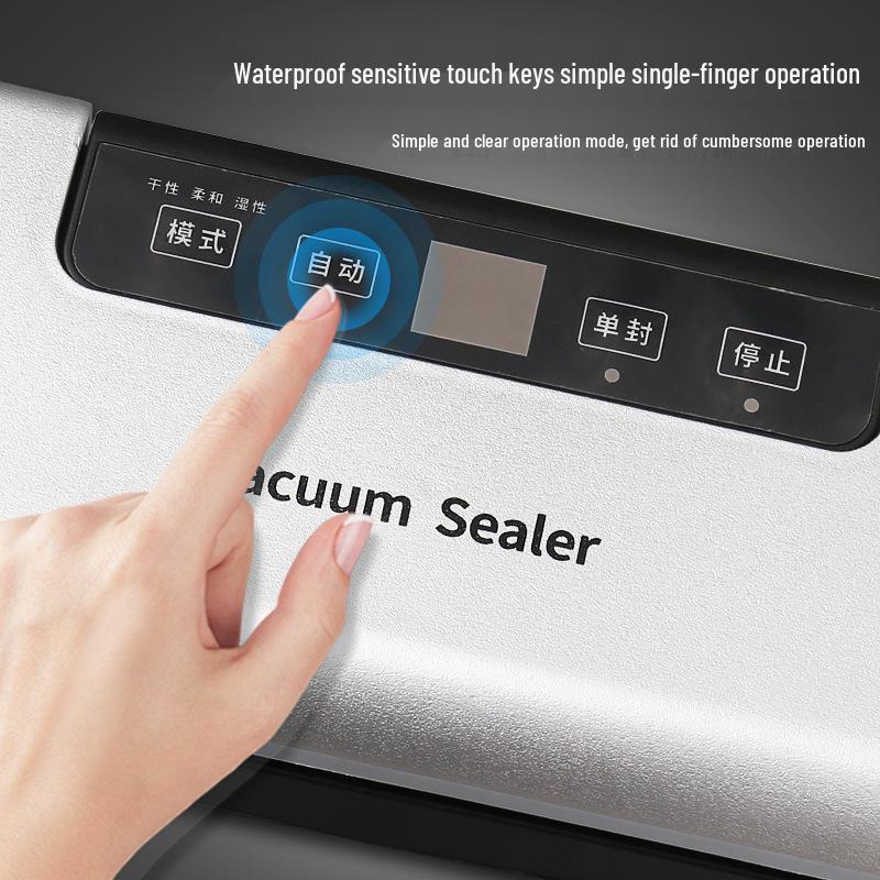 2026 Portable Food-Grade Vacuum Sealer for Kitchen Preservation