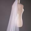 Bridal Veil with Hair Comb Double Layer Long Style Scalp-friendly Wedding Veil Soft Drooping Bridal Veil