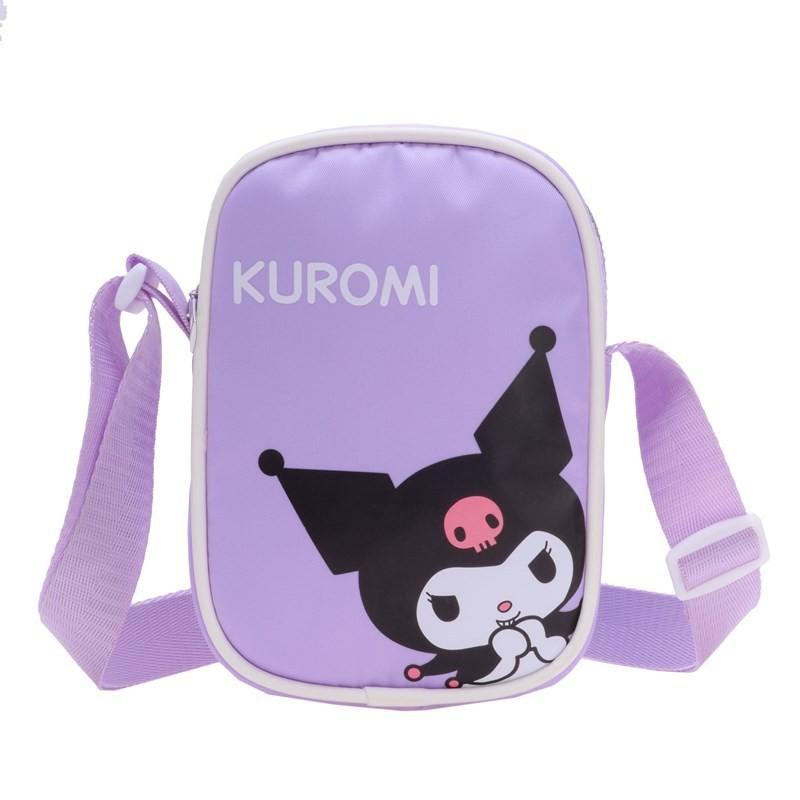 Kitty Kids Nylon Crossbody Bag With Lightweight Design For Daily Use Characters Included)**