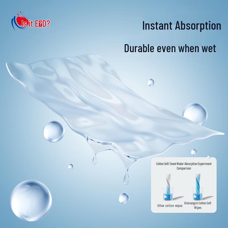 Hengan Cotton Soft Disposable Hanging Facial Towels