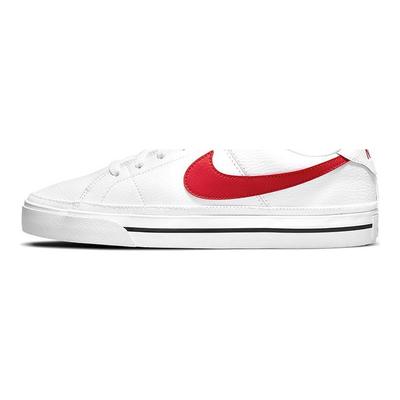 Court Legacy White University Red Men Sneakers Black CU4150-105