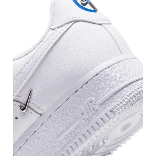 Nike Air Force 1 07 LX Sisterhood - Zapatillas para mujer Blanco Plata Metálico Hiper-Royal Negro CT1990-100