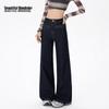 Beautiful Wardrobe Women's High-Waist Wide-Leg Denim Jeans