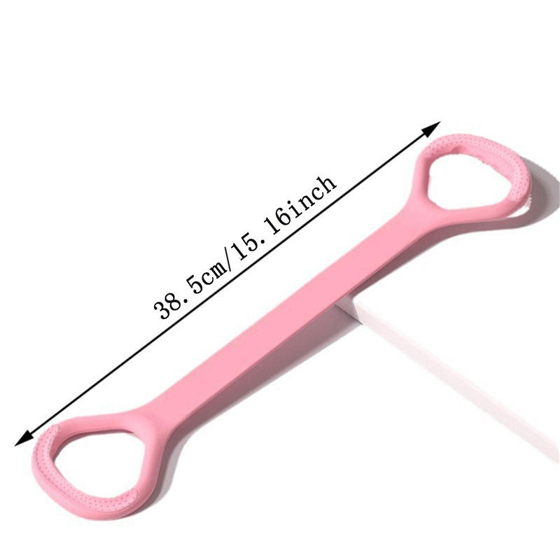 Pilates Resistance Band 8 Shaped Elastic Stretcher Home Fitness Open Shoulder Back Shaping Pulling Band Shoulder Exercise Rope