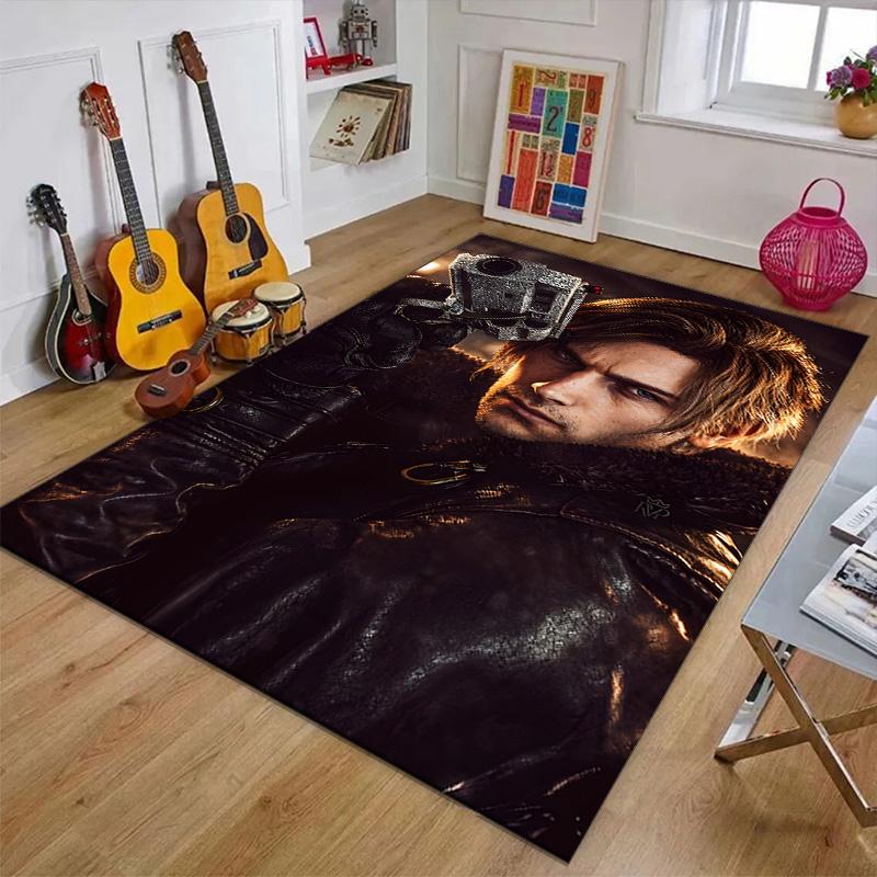 Resident Evil Printed Area Rug Carpet for Bedroom Living Room Home Decor Rugs Mat Non Slip Mat Rug for Bedside