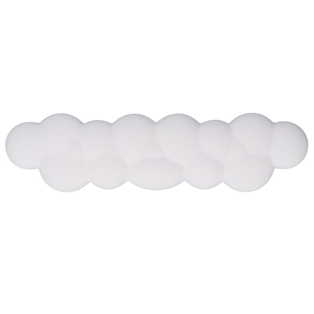 Cloud Keyboard Wrist Rest Smoothly PU Leather Keyboard Palm Rest Skid Resistant Ergonomic Wrist Pad
